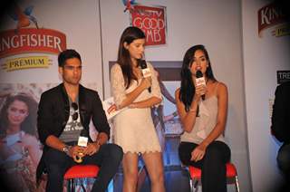 Siddharth Mallya, Karishma Kotak and Nathalia Kaur at Hunt for the ‘Kingfisher Calendar Girl’