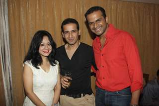 Madhuri Pande, Harmeet Gulzar and Siddharth Kannan at model Liza Malik's birthday get-together