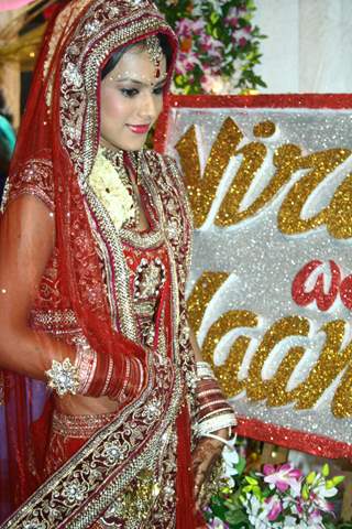 Nia sharma as a bride in ek hazaron mein meri behna hai