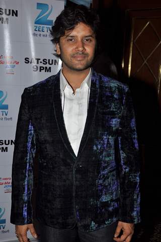 Javed Ali at Hero Sa Re Ga Ma Pa final contestants announcement in Mumbai.