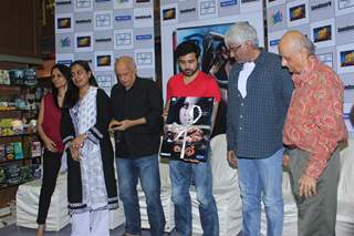 Mahesh Bhatt, Emraan Hashmi, Vikram Bhatt and Mukesh Bhatt at Film Raaz 3 DVD Launch