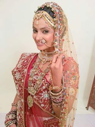 Aleeza Khan in bridal