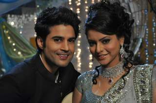 Aamna Shariff and Rajeev khandelwal