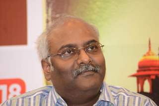 Music director M.M. Keeravani at the promotional event of the film Special 26 in Hyderabad on Feb 4.