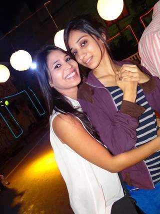 Vrushika with Alisha