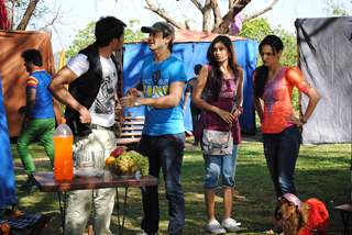 Farhan, Dheeraj, Charu and Sanaya