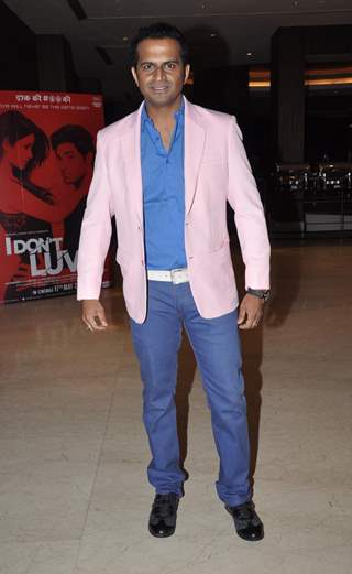 Siddharth Kannan at Music Launch of film I Dont Luv U