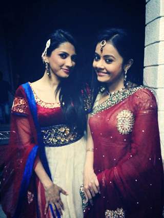 Rucha Hasabnis and Devoleena Bhattacharjee