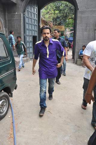 Emraan Hashmi On Location Song Shoot Film Ghanchakkar