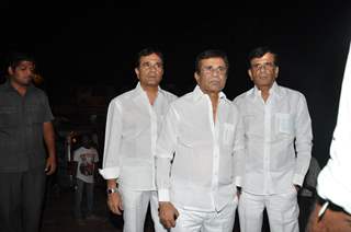 Hussain, Abbas & Mustan Burmawalla at Amisha Patel Birthday Party and Film Shortcut Romeo promotion