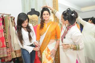 Amy Billimoria designs  a special saree for Independence Day