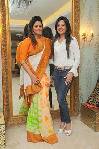 Couturier Amy Billimoria celebrated Independence Day with Actor Nagma designing a special spree refl
