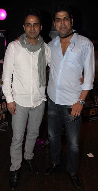 Pawan Shankar and Murali Sharma at the launch of Borderless Skies' IndoPak peace anthem