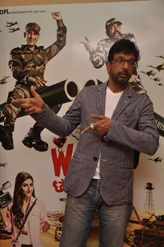 Javed Jaffrey at the Press Conference of comedy film 'War Chhod Na Yaar'