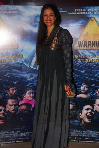 Premiere of the film Warning