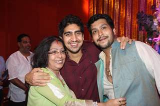 Ayan Mukerji and Bappa Lahri were seen at Bombay Sarbojanin Durga Puja