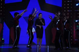 Sonakshi Sinha performs during 'Bulet Raja' Promotions