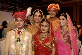 Anandi, Jagdish, Smita, Bhairav and Bhagwati in Balika Vadhu