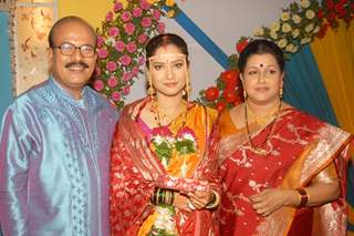 Archana with her Aayi and Baba