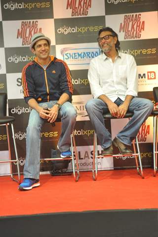 Launch of Home Video of Bhaag Milkha Bhaag