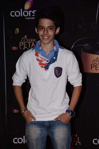 Darsheel Safary was at the COLORS Golden Petal Awards 2013