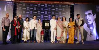 Jeetendra's hand impression tile launch