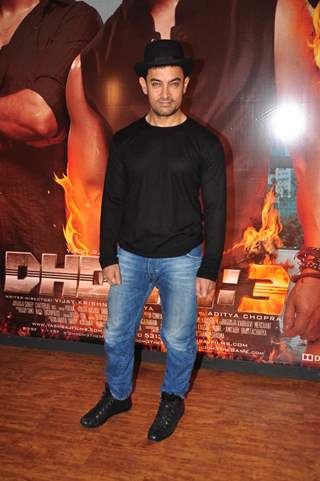 Aamir Khan at Dhoom 3 Press Conference