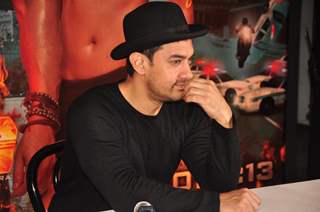 Aamir Khan at Dhoom 3 Press Conference