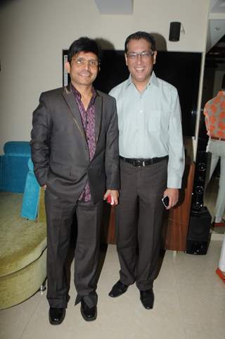 Taran Adarsh was at Kamaal. R. Khan's Birthday Bash