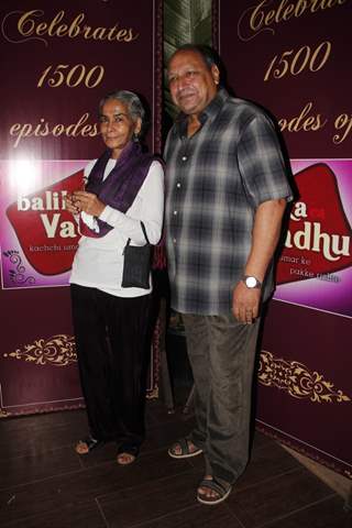 Sudhir Pandey and Surekha Sikri at Balika Vadhu's Success Party