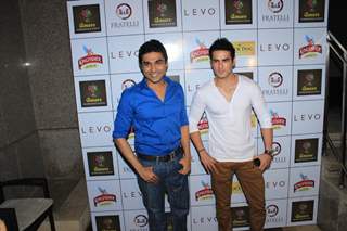 Mazher Sayed and Amit Varma were seen at Amore Celebration and Events Launch Night