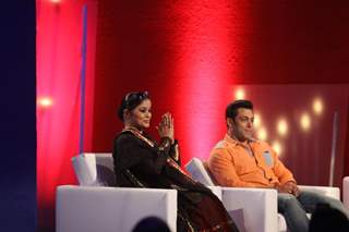 Salman Khan at the Campaign for 'VEER'