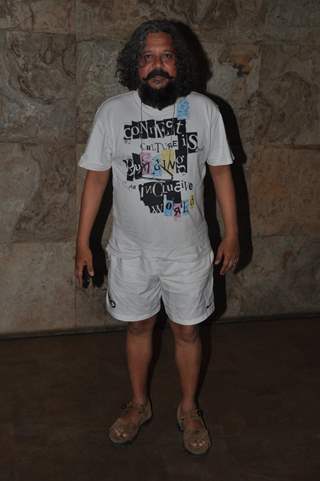 Amole Gupte was seen at the Special Screening of Hawaa Hawaai