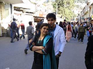 Ankit Narang with his Mom