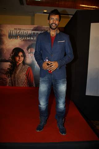 Javed Jaffery was at the First look launch of Unforgettable