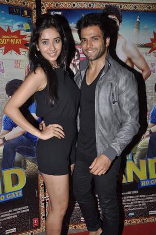 Asha Negi and Rithvik Dhanjani were at the Special Screening of Kuku Mathur Ki Jhand Ho Gayi