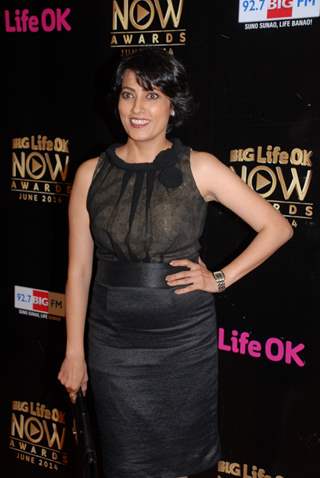 Meghna Malik at Life OK Now Awards .