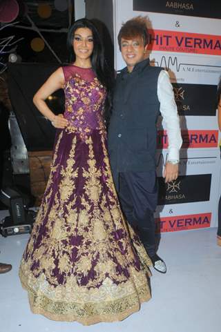 Rohhit Verma with Koena Mitra