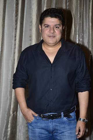 Sajid Khan looks happy at the Success Party of Humshakals