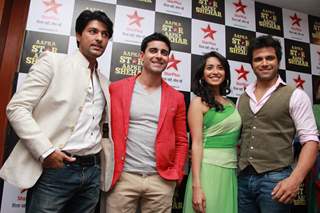 Rithvik Dhanjani, Asha Negi, Gautam Rode and Anas Rashid promote Star Parivar Awards 2014