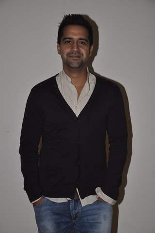 Kavi Shastri poses for the media at the Promotions of Amit Sahni Ki List