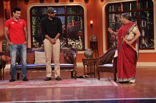 Irfan and Yusuf Pathan on Comedy Nights with Kapil