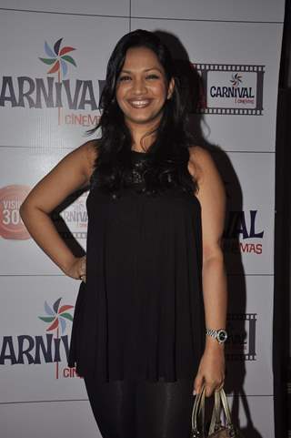 Mansi Verma at the Launch of Carival Cinemas