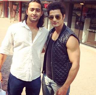 Shaheer Sheikh with Vin Rana