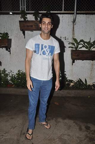 Karan Wahi at the Screening of Hate Story 2