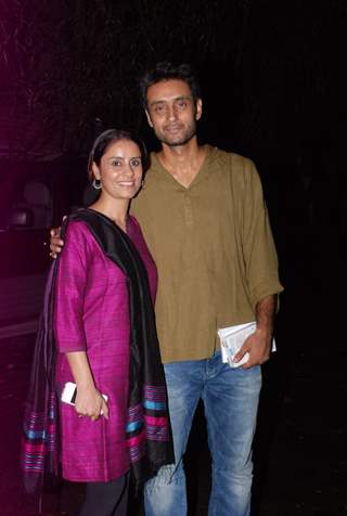 Anurag Singh was with a friend at the Screening of Punjab 1984