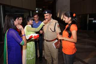 Shastri Sisters celebrate Rakshabandhan with the Delhi Police Force