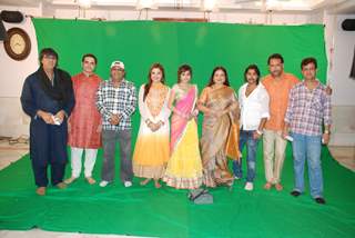 Celebs at the making of the Star Studded National Anthem by Film Maker Rajeev Walia