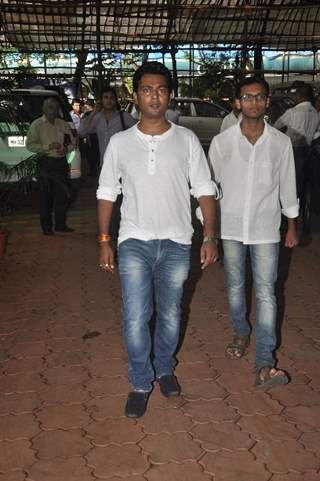 Naveen Prabhakar at the Memorial Service for Dharmesh Tiwari