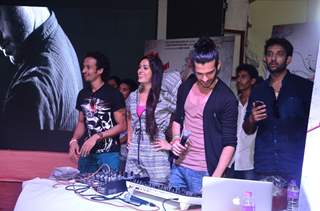 Saahil Prem and Amrit Maghera at the Promotion of Mad About Dance at Podar College